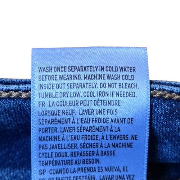 American Eagle Jeans Womens 00 Short Blue Kick Boot Cut Next Level Stretch Denim - Picture 15 of 16